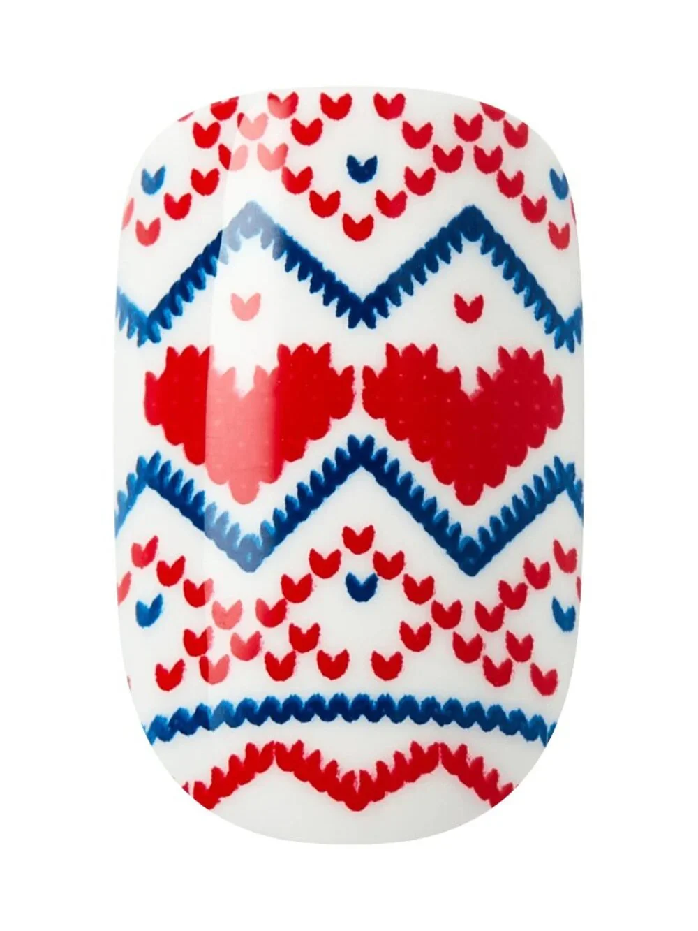 KISS Special Design Holiday Short Length Nails - Snow Much Fun